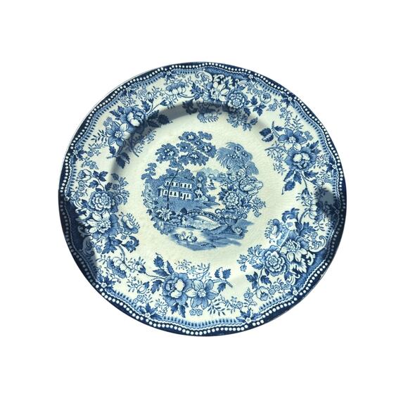 Royal Staffordshire "Tonquin" pattern Dessert Plate Designed by Clarice Cliff - Picture 2 of 9